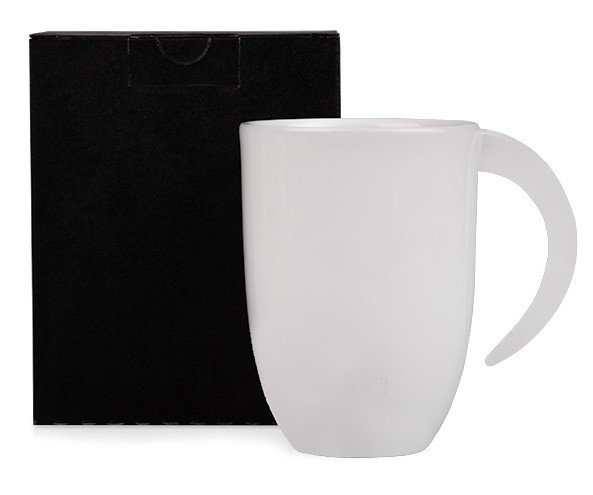 Caneca Em Cer�mica Branca - 350Ml CO-41350