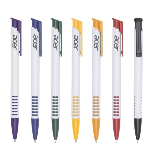 Caneta Plástica Personalizada 3017