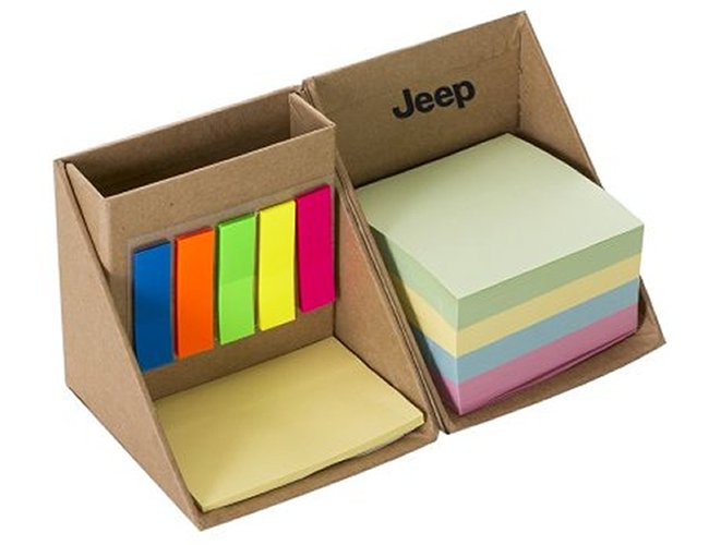 Bloco de Anotações Cubo + Post-it (9x9cm)