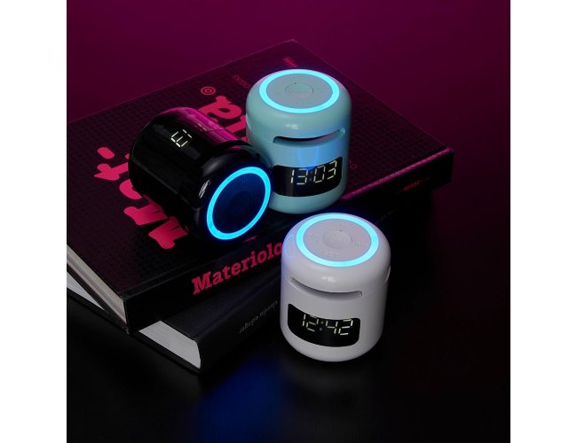 Caixa de Som Multim�dia com Rel�gio (04064)