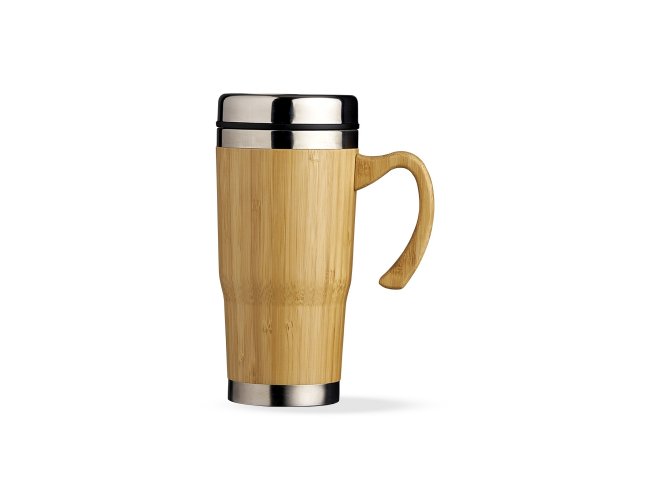 Caneca em Bambu e Inox 500ml 18643