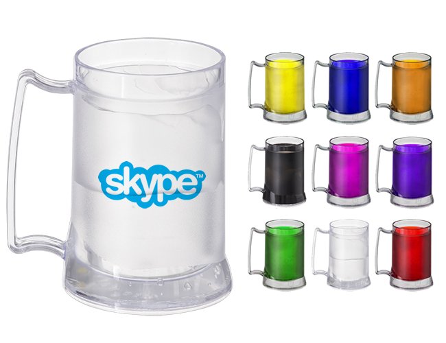 Caneca Acr�lica c/Gel 450ml 6719 Personalizada