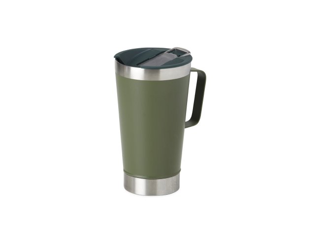 Caneca Térmica Inox com Abridor 500ml (04082L)