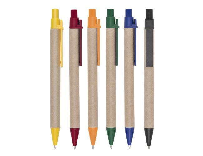 Caneta Ecológica Papelão Personalizada 002