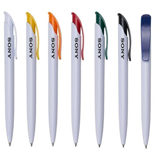 Caneta Pl�stica Personalizada 18521