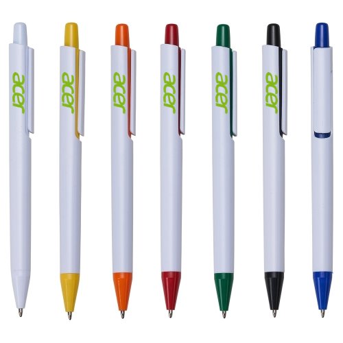 Caneta Plástica Personalizada 18522