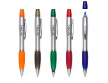 Caneta Pl�stica Marca Texto Personalizada 518M