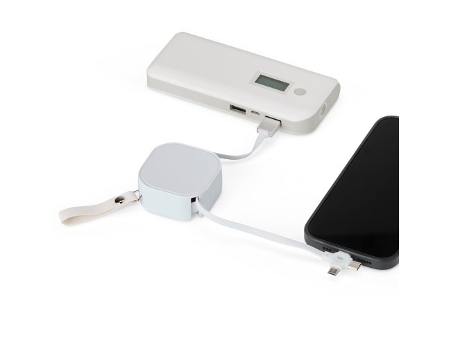 Cabo USB retr�til 3 em 1 18762