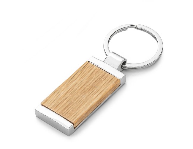 Chaveiro em Metal +Bambu (CH7050)