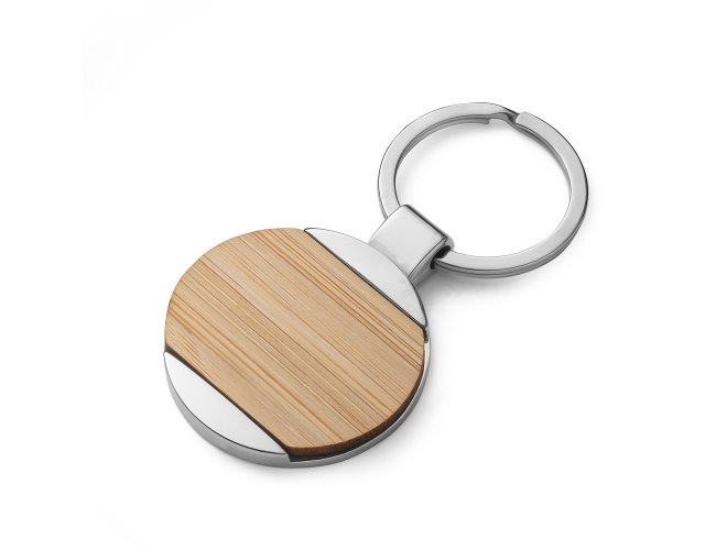 Chaveiro em Metal + Bambu (CH7060)