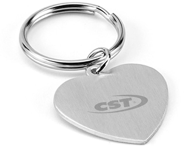 Chaveiro Coração Metal 93159 Personalizado