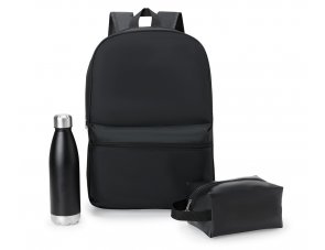 Conj. Mochila, Necessaire E Garrafa - 3 P�s KT-90322