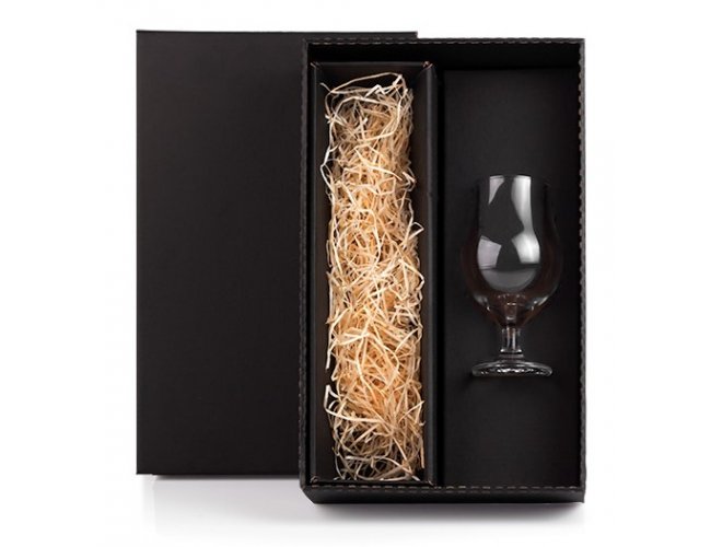 Copo De Vidro P/ Cerveja 400 Ml - 1 P� - Com Espa�o Para A Garrafa VI-18321