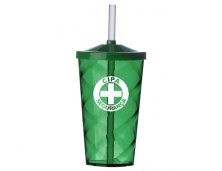 Copo com Canudo de acr�lico 500ml  2301 Personalizado