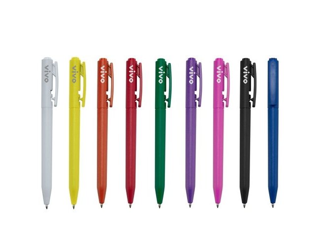 Caneta Pl�stica 1099B Personalizada