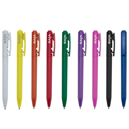 Caneta Plástica 1099B Personalizada