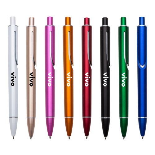 Caneta Plástica Personalizada 13690