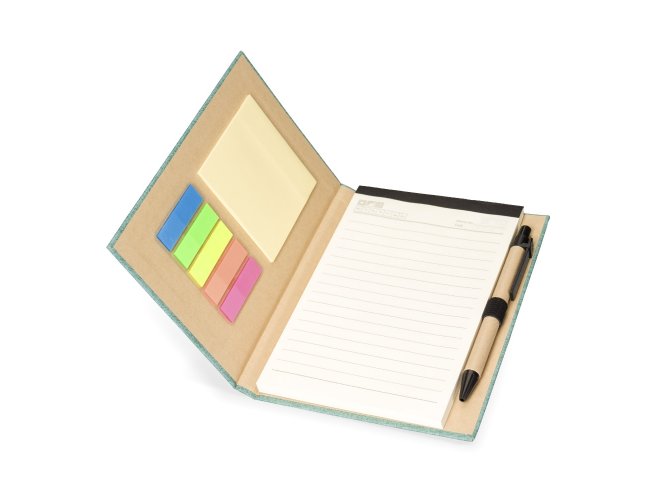 Bloco de Anota��es c/ Post-it + Caneta (13x18cm)