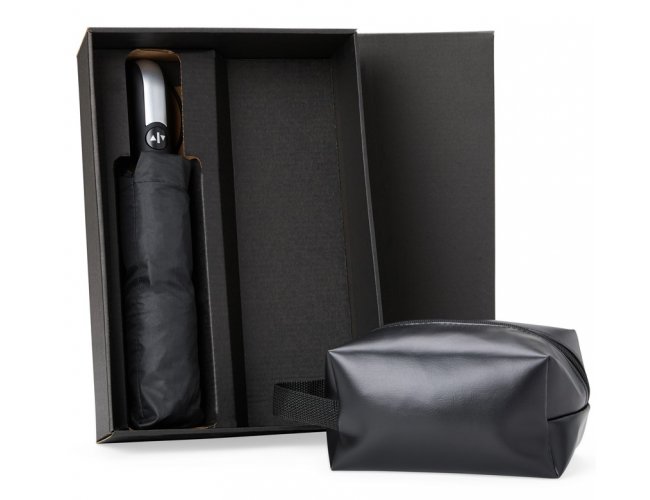 Kit Necessaire E Guarda-Chuva - 2 Pçs KT-90408