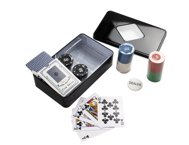 Kit Poker com 80 Fichas (19055)