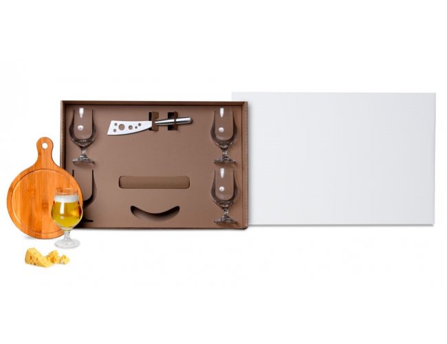 Kit Queijo/Cerveja - 6 P�s KT-90121-BCO