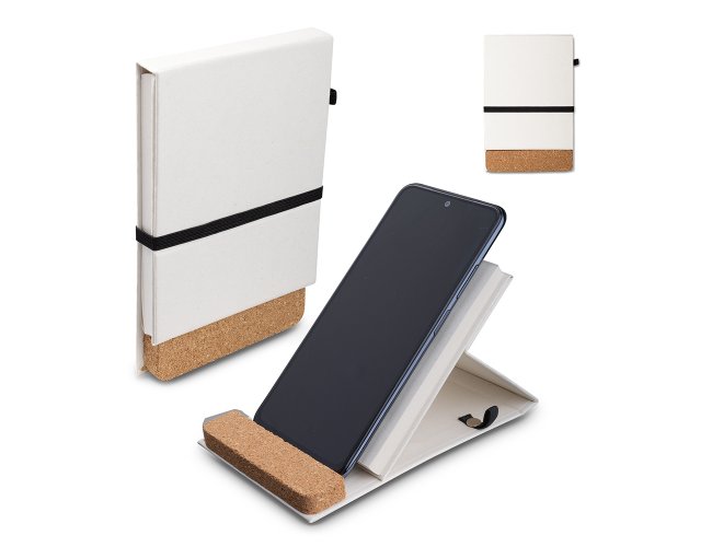 Mini Caderno A6 em Capa de Emb. de Leite (14x9x1cm)