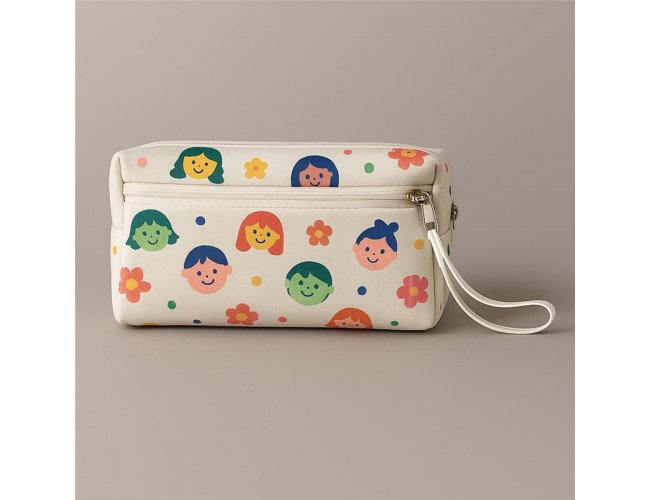 Necessaire com Bolso Personalizada (22x15x6cm)