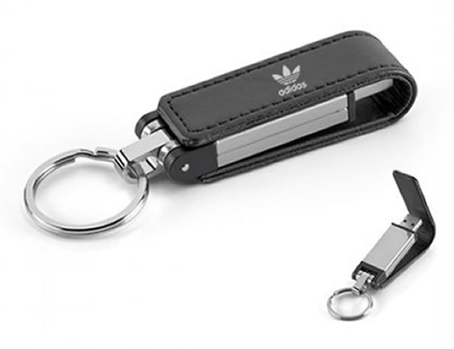 Pen Drive de Couro Sint�tico 8GB Personalizado 97527
