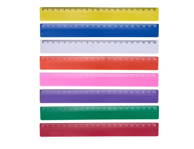 R�gua Pl�stica 20cm