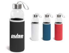 Squeeze Vidro e A�o Inox 520ml 94646 Personalizado